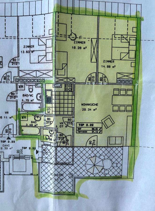 Dachgeschosswohnung Mit Kostenlosem Parkplatz Und Internet! Viyana Dış mekan fotoğraf